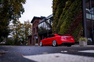 Audi Silver Machined Face