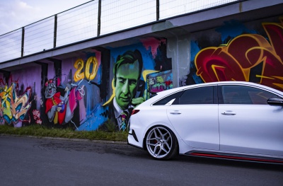 Kia Silver Machined Face