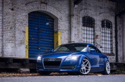 Audi Silver Machined Face