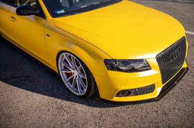 Audi Silver Machined Face