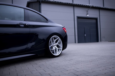 BMW Silver Machined Face