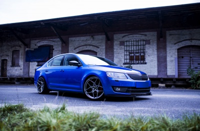 Skoda japan racing wheels details