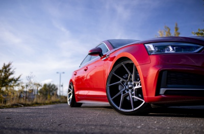 Audi japan racing wheels details