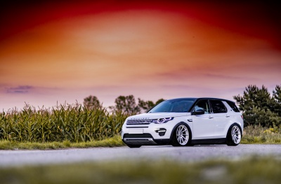 Land Rover Silver Machined Face