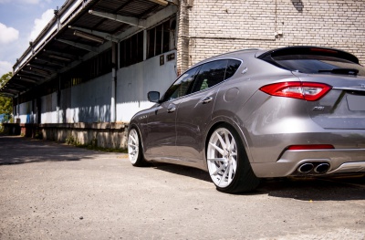 Maserati Silver Machined Face