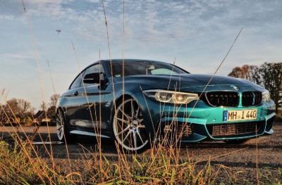 BMW Silver Machined Face