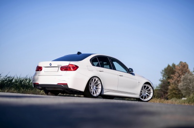 BMW Silver Machined Face