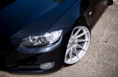 BMW Silver Machined Face