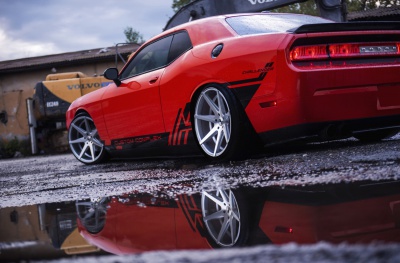 Dodge Silver Machined Face