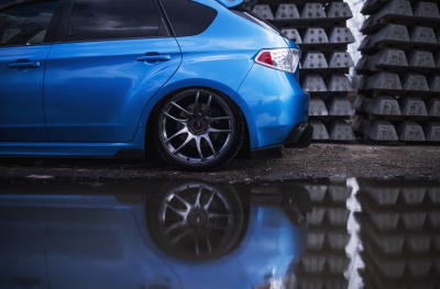 Subaru japan racing wheels details