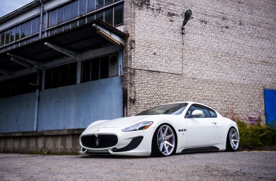 Maserati Silver Machined Face