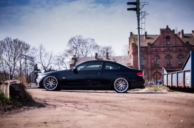 BMW Silver Machined Face