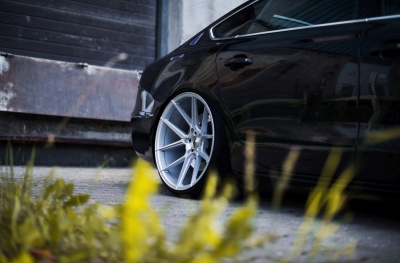 Audi Silver Machined Face