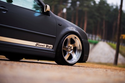 Volkswagen Silver Machined Face