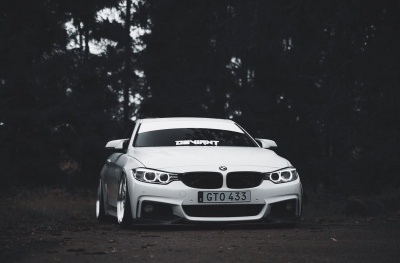 BMW Silver Machined Face