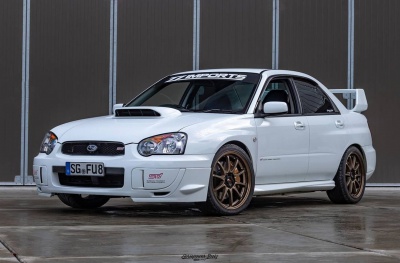 Subaru japan racing wheels details