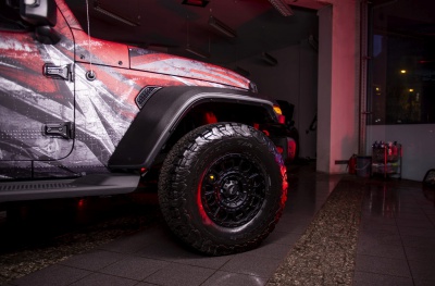 Jeep japan racing wheels details
