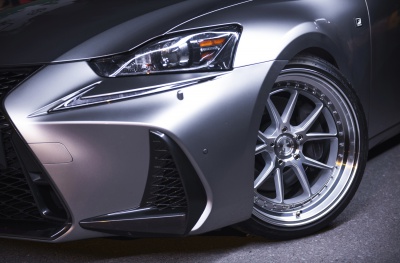 Lexus japan racing rim details
