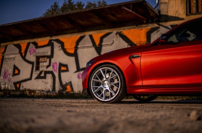 BMW japan racing rim details