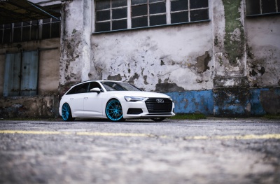 Audi japan racing wheels details