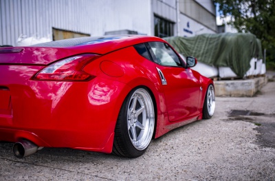 Nissan Silver Machined Face