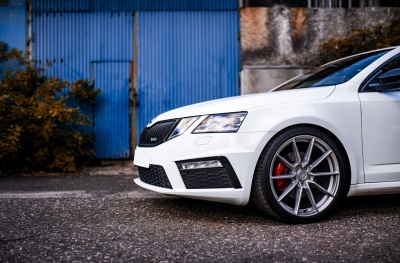 Skoda japan racing wheels details