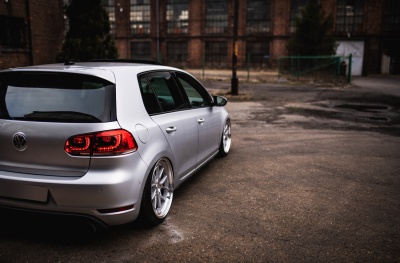 Volkswagen Silver Machined Face