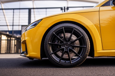 Audi japan racing wheels details