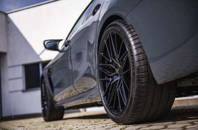 BMW Black Brushed Tinted Face