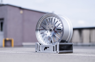 JR10 Silver Machined Face