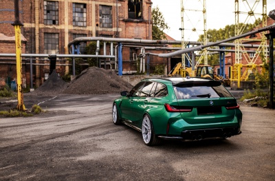 BMW Silver Machined Face