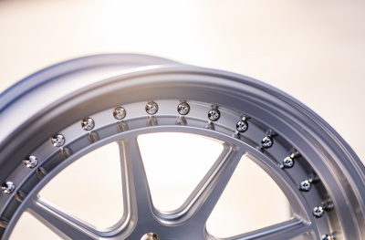 JR47 Silver Machined Face