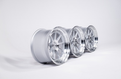 JR47 Silver Machined Face