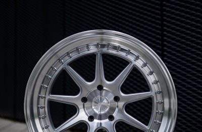 JR47 Silver Machined Face