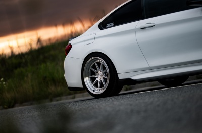 BMW Silver Machined Face