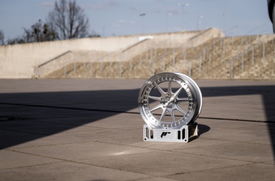 JR47 Silver Machined Face