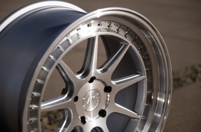 JR47 Silver Machined Face