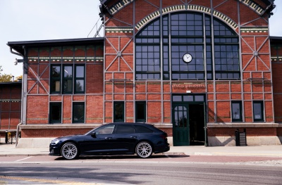 Audi Silver Machined Face
