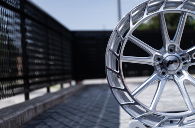 JR45 Silver Machined Face