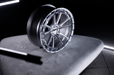 JR45 Silver Machined Face