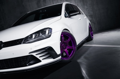 Volkswagen japan racing rim details