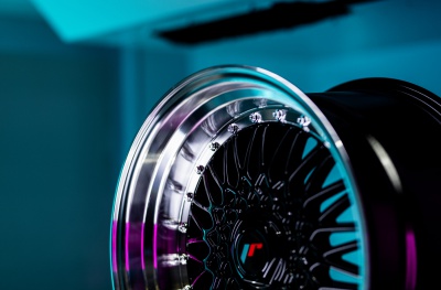 JR9 Gloss Black Machined Lip