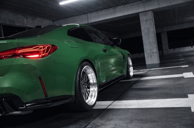 BMW Hyper Gray Machined Lip