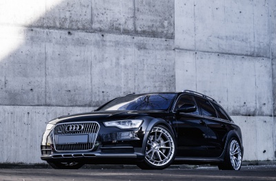Audi Silver Machined Face