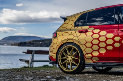 Volkswagen japan racing rim details