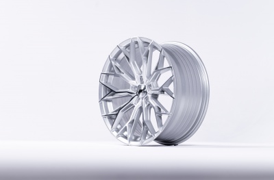 JR49 Silver Machined Face