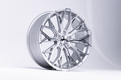 JR49 Silver Machined Face