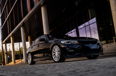 BMW Silver Machined Face