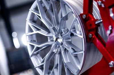 JR49 Silver Machined Face