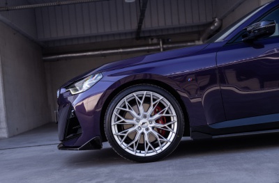 BMW Silver Machined Face